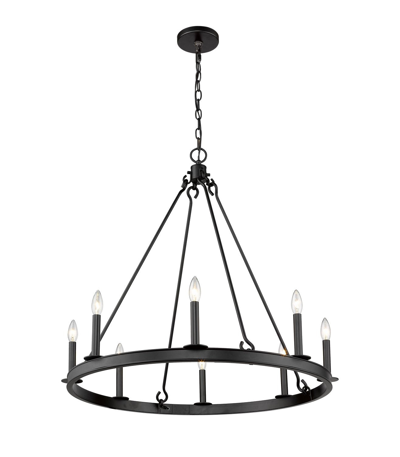 Z-LITE, BARCLAY CHANDELIER, CHANDELIER LIGHT
