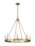 Z-LITE, BARCLAY CHANDELIER, CHANDELIER LIGHT