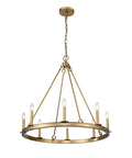 Z-LITE, BARCLAY CHANDELIER, CHANDELIER LIGHT