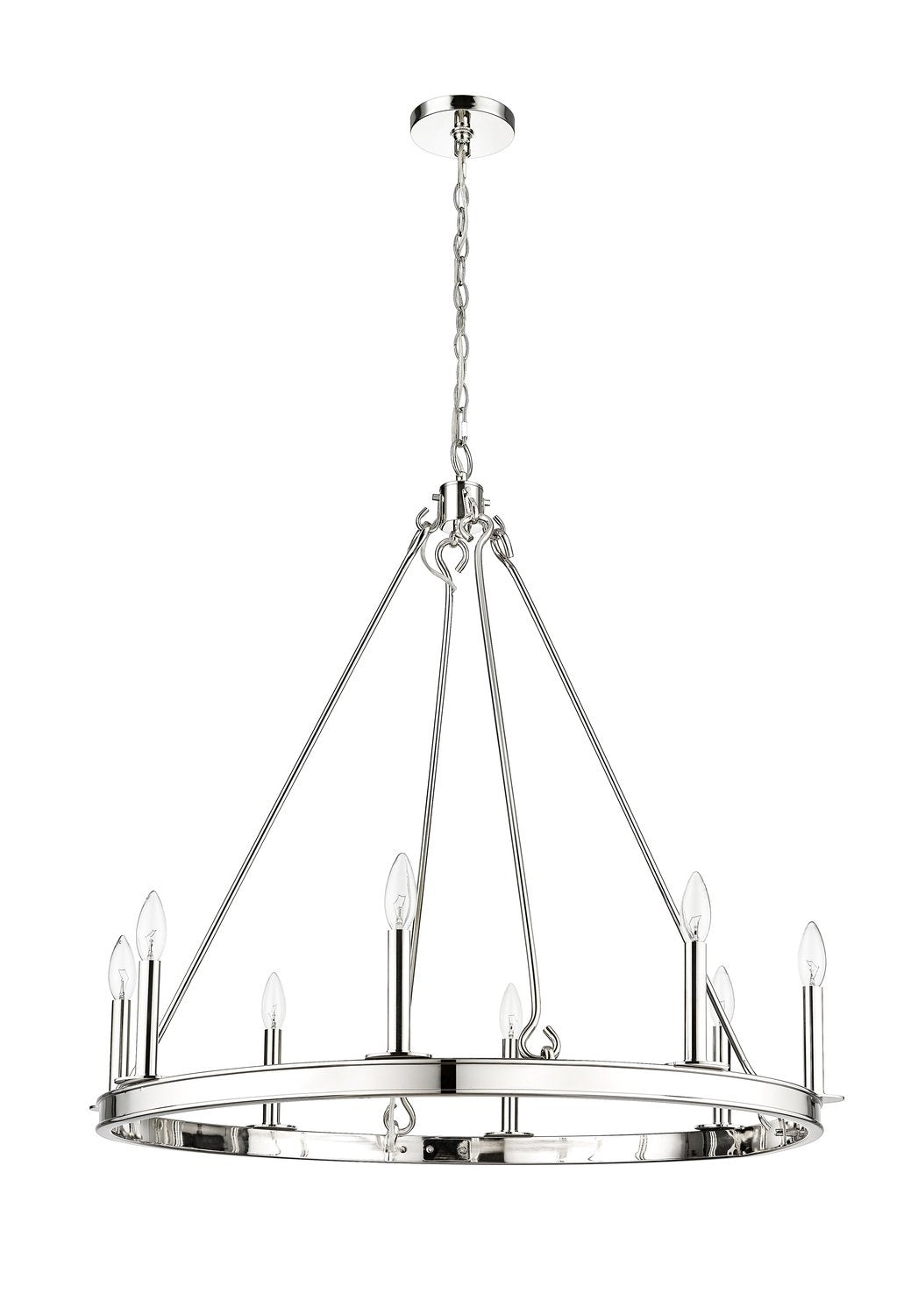 Z-LITE, BARCLAY CHANDELIER, CHANDELIER LIGHT