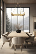 Z-LITE, BARCLAY CHANDELIER, CHANDELIER LIGHT