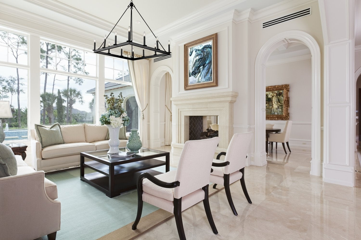 Z-LITE, BARCLAY CHANDELIER, CHANDELIER LIGHT