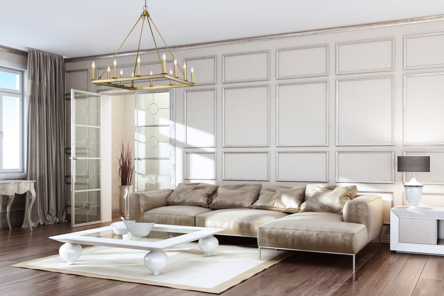 Z-LITE, BARCLAY CHANDELIER, CHANDELIER LIGHT