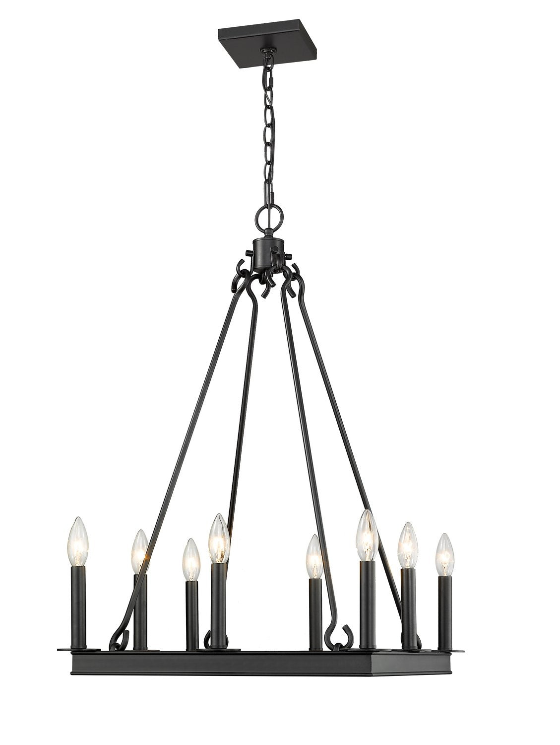 Z-LITE, BARCLAY CHANDELIER, CHANDELIER LIGHT