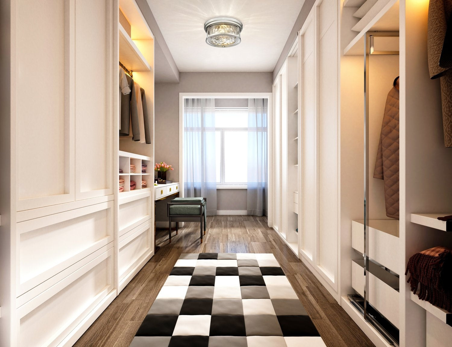 Z-LITE, CLARION FLUSH MOUNT, FLUSH MOUNT CEILING LIGHTS 