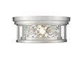Z-LITE, CLARION FLUSH MOUNT, FLUSH MOUNT CEILING LIGHTS 