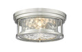 Z-LITE, CLARION FLUSH MOUNT, FLUSH MOUNT CEILING LIGHTS 