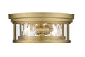 Z-LITE, CLARION FLUSH MOUNT, FLUSH MOUNT CEILING LIGHTS 