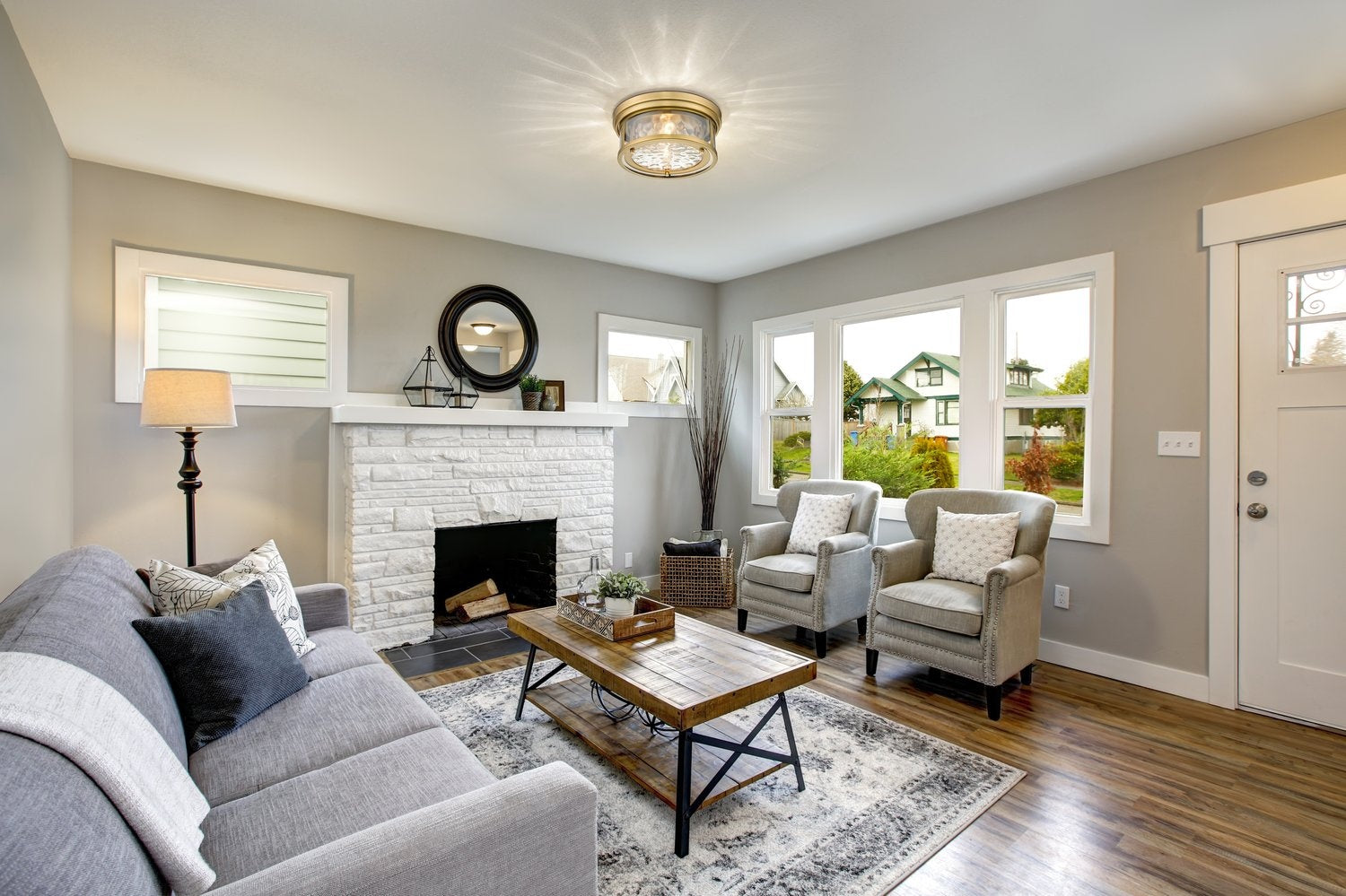 Z-LITE, CLARION FLUSH MOUNT, FLUSH MOUNT CEILING LIGHTS 