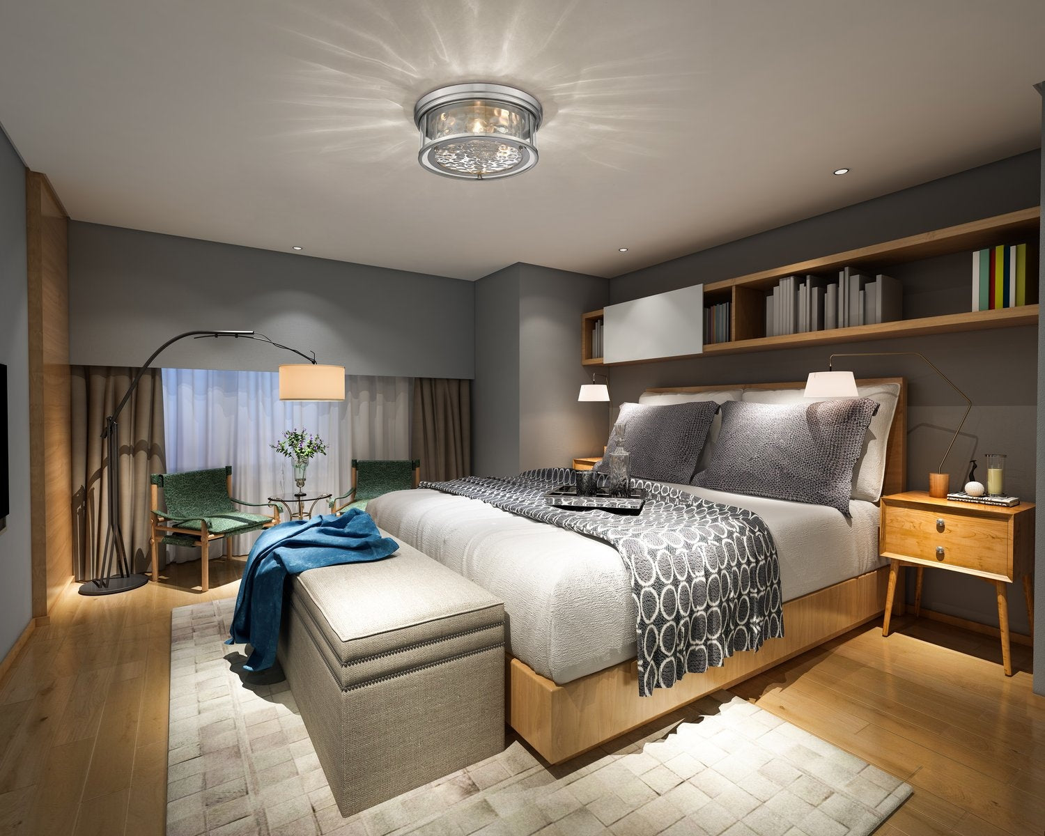 Z-LITE, CLARION FLUSH MOUNT, FLUSH MOUNT CEILING LIGHTS 