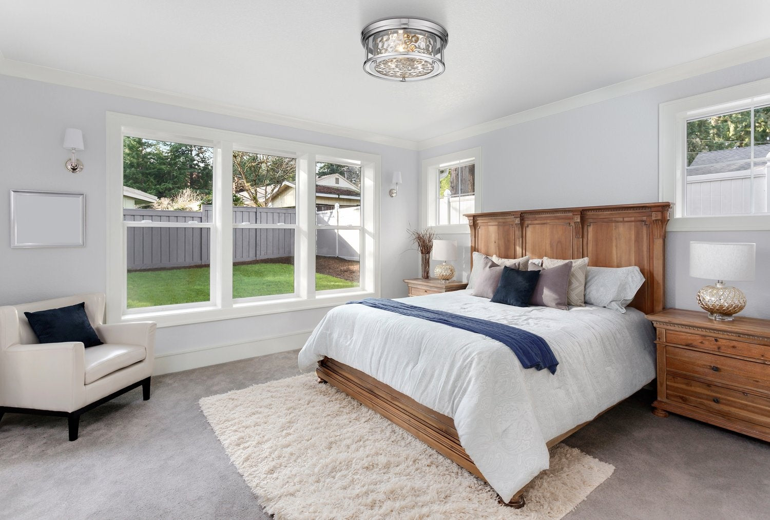 Z-LITE, CLARION FLUSH MOUNT, FLUSH MOUNT CEILING LIGHTS 