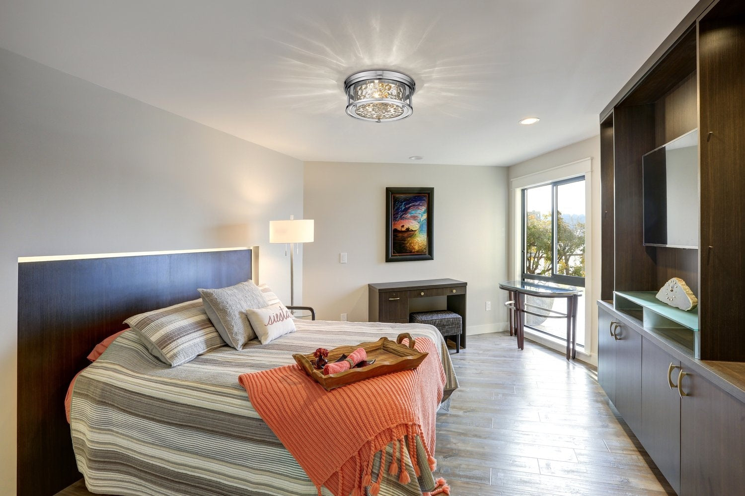 Z-LITE, CLARION FLUSH MOUNT, FLUSH MOUNT CEILING LIGHTS 