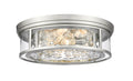 Z-LITE, CLARION FLUSH MOUNT, FLUSH MOUNT CEILING LIGHTS 