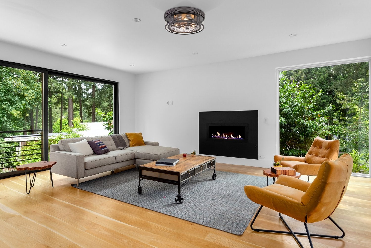 Z-LITE, CLARION FLUSH MOUNT, FLUSH MOUNT CEILING LIGHTS 