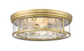 Z-LITE, CLARION FLUSH MOUNT, FLUSH MOUNT CEILING LIGHTS 