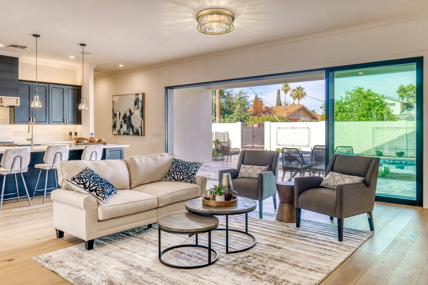 Z-LITE, CLARION FLUSH MOUNT, FLUSH MOUNT CEILING LIGHTS 