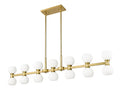 Z-LITE, ARTEMIS LINEAR CHANDELIER, LINEAR LIGHT