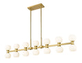 Z-LITE, ARTEMIS LINEAR CHANDELIER, LINEAR LIGHT