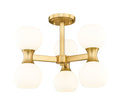 Z-LITE, ARTEMIS SEMI FLUSH MOUNT, SEMI FLUSH MOUNT LIGHT