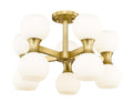 Z-LITE, ARTEMIS SEMI FLUSH MOUNT, SEMI FLUSH MOUNT LIGHT