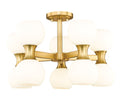 Z-LITE, ARTEMIS SEMI FLUSH MOUNT, SEMI FLUSH MOUNT LIGHT