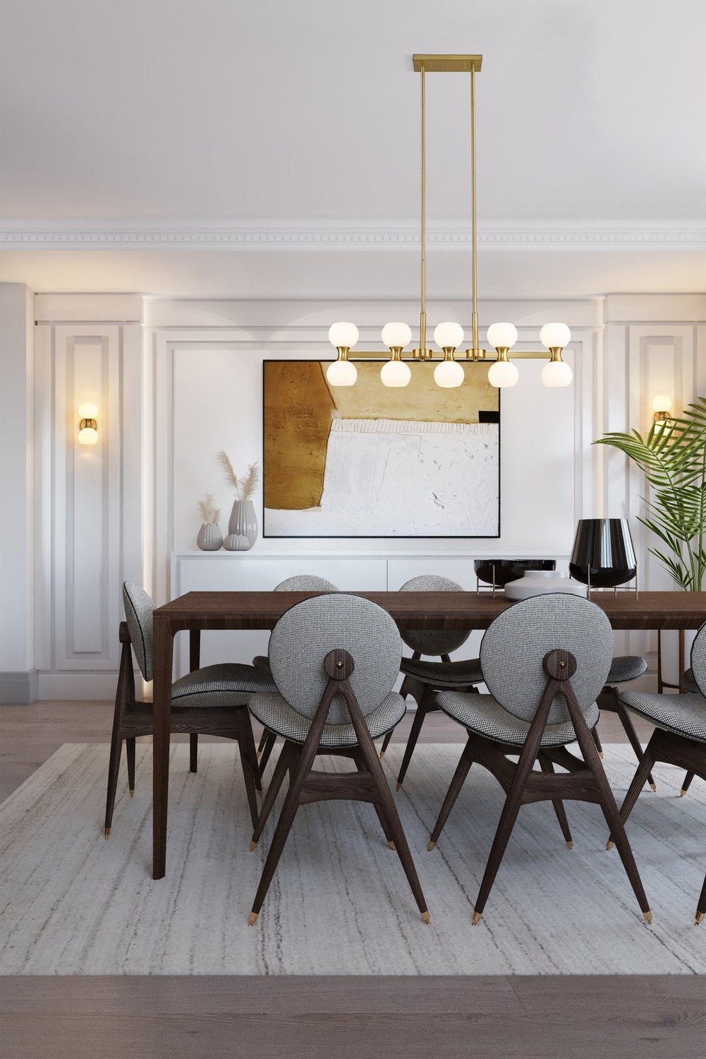Z-LITE, ARTEMIS LINEAR CHANDELIER, LINEAR LIGHT
