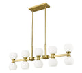 Z-LITE, ARTEMIS LINEAR CHANDELIER, LINEAR LIGHT