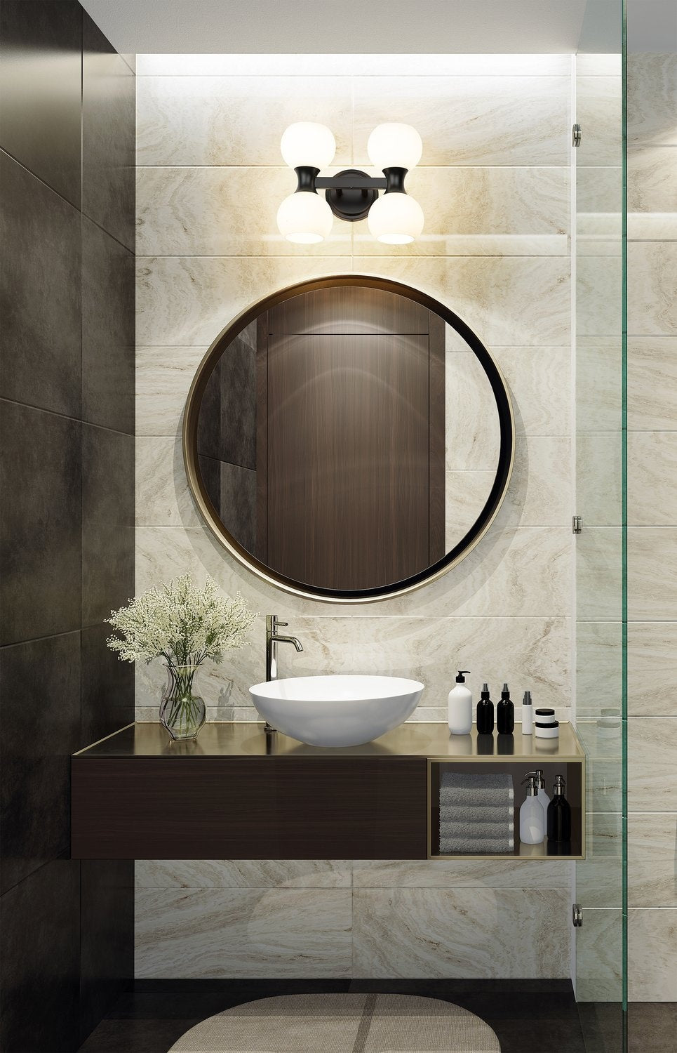 Z-LITE, ARTEMIS VANITY, VANITY LIGHT