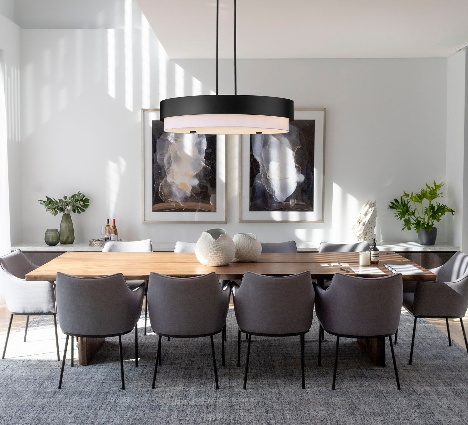 Z-LITE, COUNTERPOINT LINEAR CHANDELIER, LINEAR LIGHT