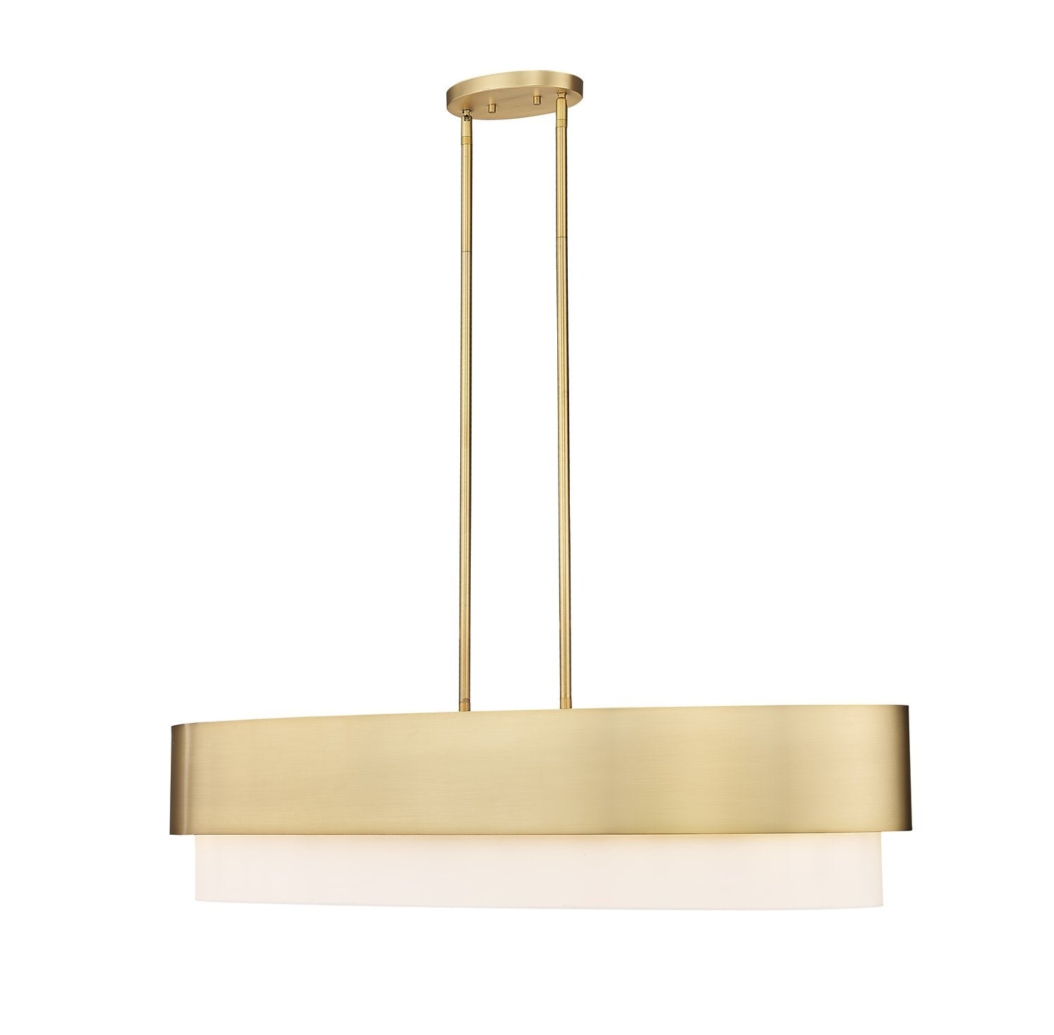 Z-LITE, COUNTERPOINT LINEAR CHANDELIER, LINEAR LIGHT FIXTURE