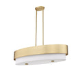 Z-LITE, COUNTERPOINT LINEAR CHANDELIER, LINEAR LIGHT FIXTURE