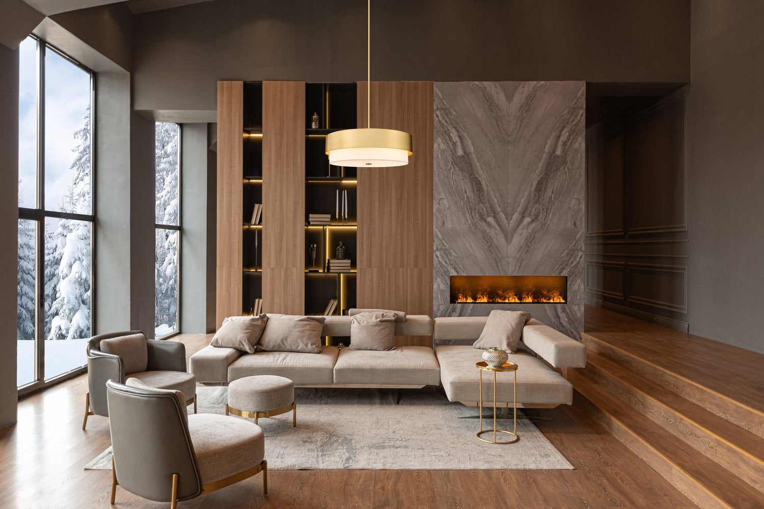 Z-LITE, COUNTERPOINT CHANDELIER, CHANDELIER LIGHT