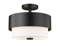 Z-LITE, COUNTERPOINT SEMI FLUSH MOUNT, SEMI FLUSH MOUNT LIGHT