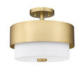Z-LITE, COUNTERPOINT SEMI FLUSH MOUNT, SEMI FLUSH MOUNT LIGHT