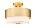 Z-LITE, COUNTERPOINT SEMI FLUSH MOUNT, SEMI FLUSH MOUNT LIGHT