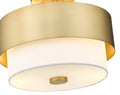 Z-LITE, COUNTERPOINT SEMI FLUSH MOUNT, SEMI FLUSH MOUNT LIGHT