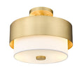 Z-LITE, COUNTERPOINT SEMI FLUSH MOUNT, SEMI FLUSH MOUNT LIGHT