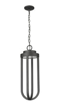 Z-LITE, LELAND OUTDOOR CHAIN MOUNT CEILING FIXTURE, OUTDOOR CEILING LIGHTS