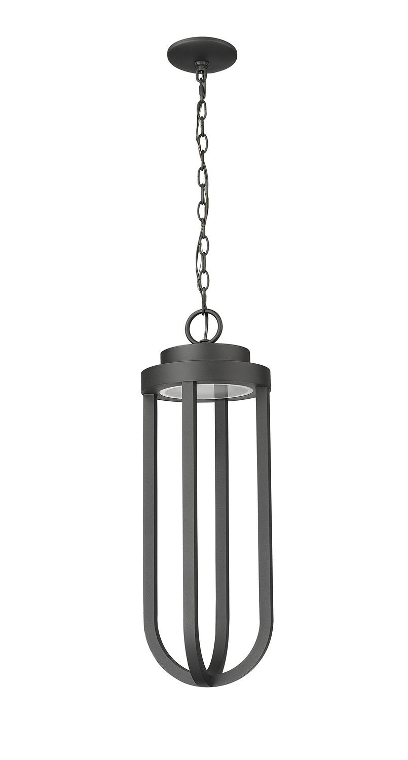 Z-LITE, LELAND OUTDOOR CHAIN MOUNT CEILING FIXTURE, OUTDOOR CEILING LIGHT