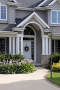 Z-LITE LELAND OUTDOOR POST MOUNTED FIXTURE | 5005PHB-5009P96-BK-L - Post