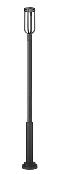 Z-LITE LELAND OUTDOOR POST MOUNTED FIXTURE | 5005PHB-5010P-BK-LED - Post