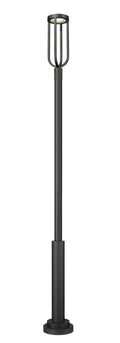 Z-LITE LELAND OUTDOOR POST MOUNTED FIXTURE | 5005PHB-5010P-BK-LED - Post