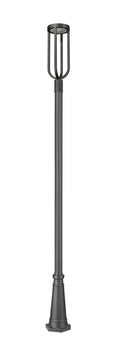 Z-LITE LELAND OUTDOOR POST MOUNTED FIXTURE | 5005PHB-519P-BK-LED - Post