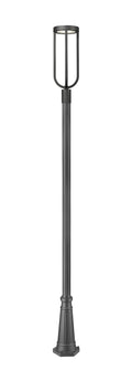 Z-LITE LELAND OUTDOOR POST MOUNTED FIXTURE | 5005PHB-519P-BK-LED - Post