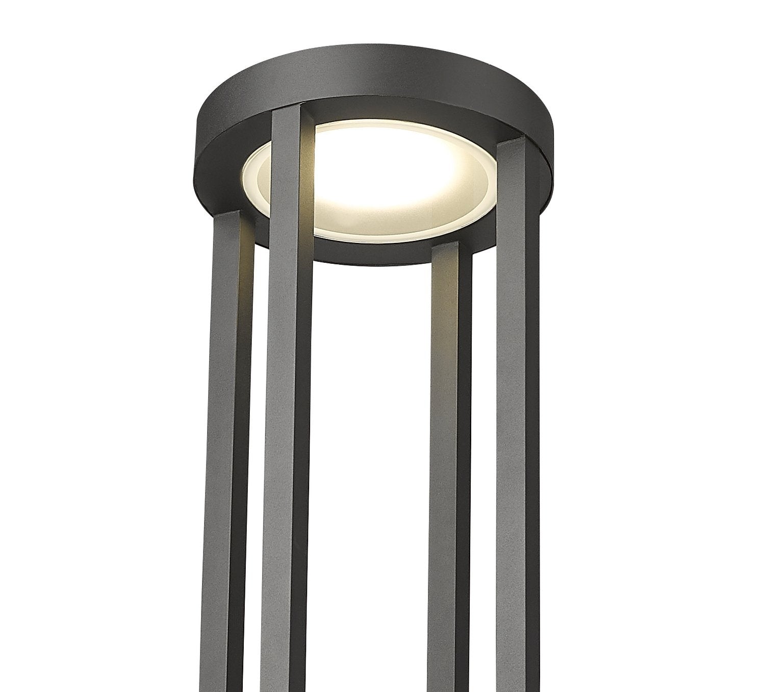 Z-LITE LELAND OUTDOOR POST MOUNTED FIXTURE | 5005PHB-567P-BK-LED - Post