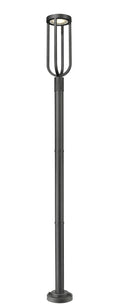 Z-LITE LELAND OUTDOOR POST MOUNTED FIXTURE | 5005PHB-567P-BK-LED - Post