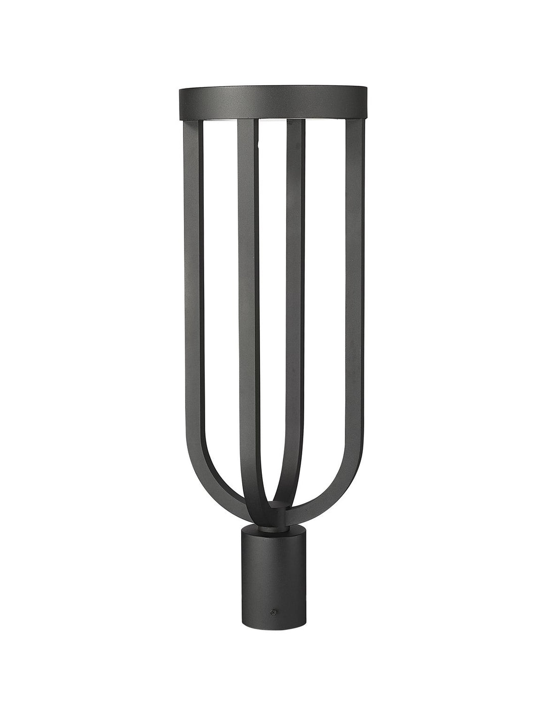 Z-LITE LELAND OUTDOOR PIER MOUNTED FIXTURE | 5005PHB-BK-LED - Post