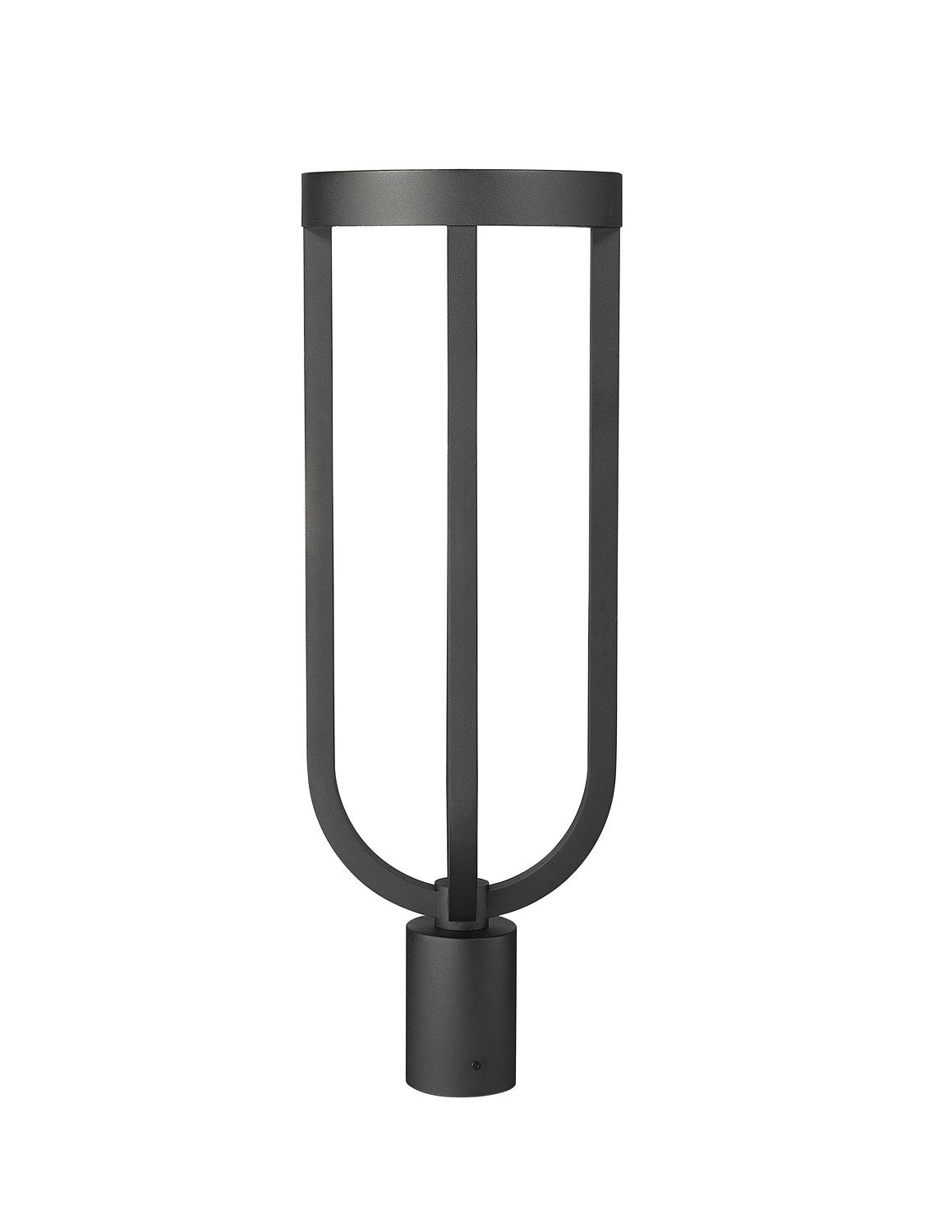 Z-LITE LELAND OUTDOOR PIER MOUNTED FIXTURE | 5005PHB-BK-LED - Post