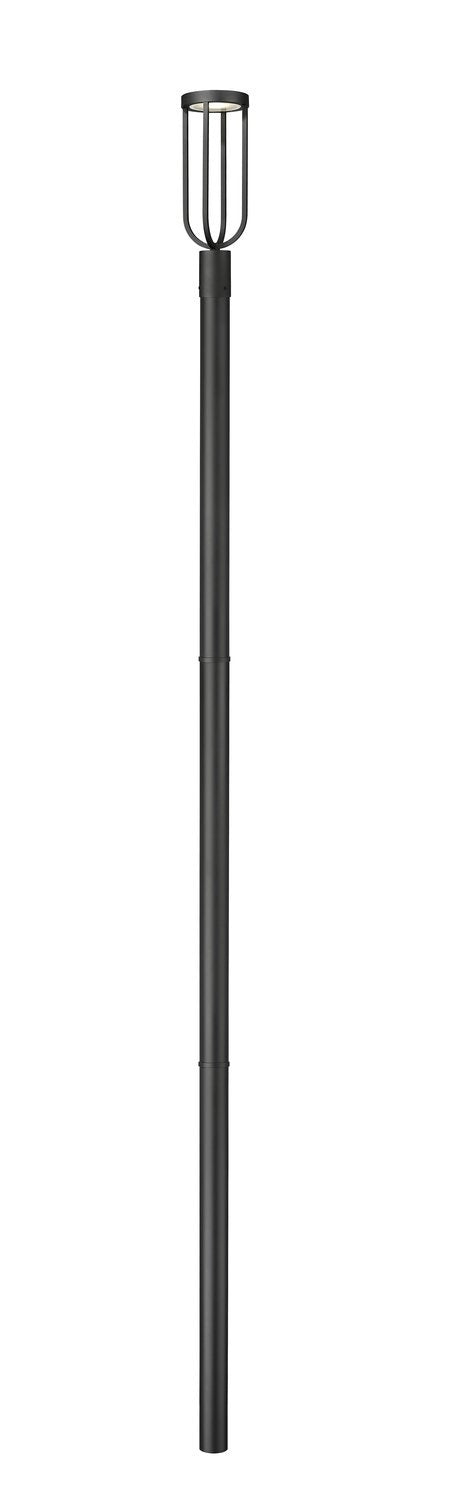 Z-LITE LELAND OUTDOOR POST MOUNTED FIXTURE | 5005PHM-5009P120-BK - Post