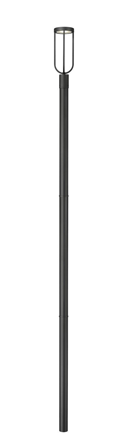 Z-LITE LELAND OUTDOOR POST MOUNTED FIXTURE | 5005PHM-5009P120-BK - Post